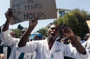 Zimbabwe: health workers could face jail for striking