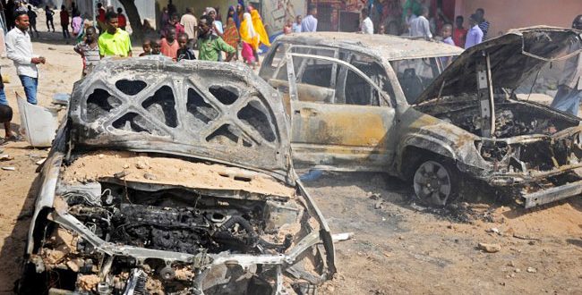 Nine killed in car bombing in Somalia