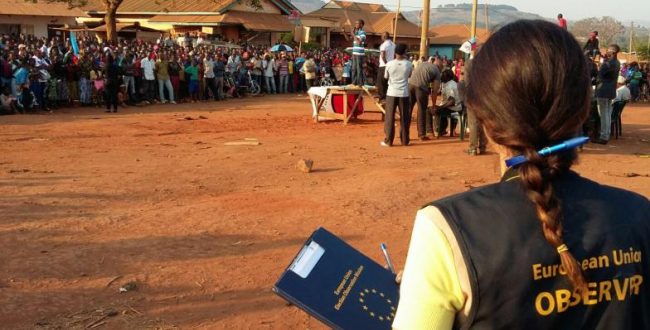 EU observers denounce irregularities in Nigerian poll