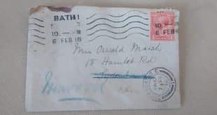 Letter arrives more than 100 years after being posted