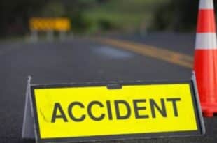 Two people on a tricycle were killed in an accident involving an ambulance at Ahwiaa in the Kwabre East District of the Ashanti Region, Ghana, reports said.