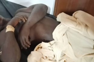 Unknown assailants attacked a man in Awutu Bereku