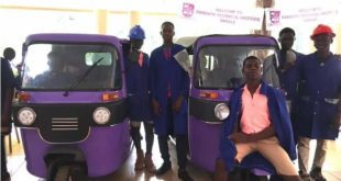 Ghanaian high school students build tricycles