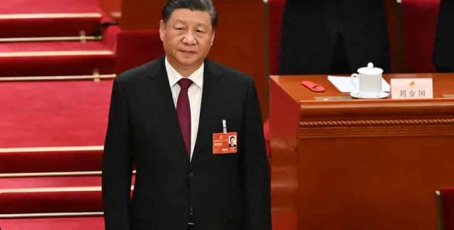Chinese parliament unanimously re-elect president Xi Jinping