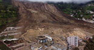 Several dead and missing after landslide in Ecuador