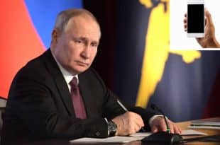 Vladimir Putin's entourage now deprived of iPhone