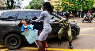 11 female lawmakers arrested during protest in Uganda