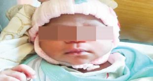 A day-old baby girl found on Lagos road