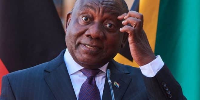 "Africa is embroiled in totally foreign conflicts", Ramaphosa