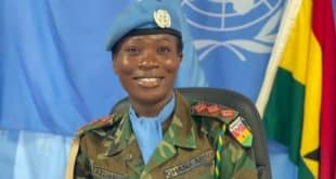 Ghanaian peacekeeper Cecilia Erzuah named winner of UN gender equality award