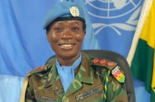 Ghanaian peacekeeper Cecilia Erzuah named winner of UN gender equality award