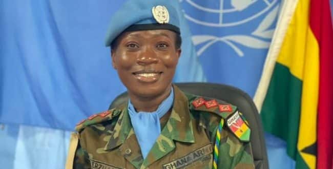 Ghanaian peacekeeper Cecilia Erzuah named winner of UN gender equality award