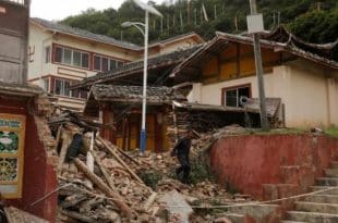 Several dead and missing after landslide in China