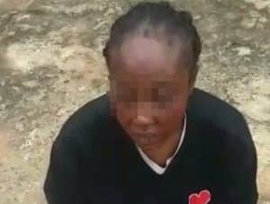 Woman sets ablaze to policewoman and children