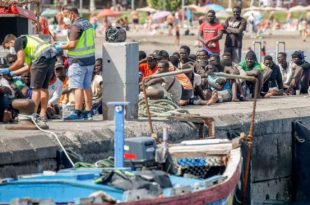 At least 86 migrants rescued off Spain's Canary Islands