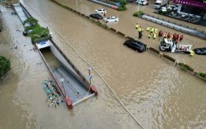 At least two dead in floods in Beijing