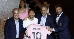 Football: Lionel Messi officially presented to his new club, Inter Miami