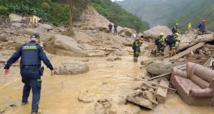 Heavy toll after a landslide in Colombia