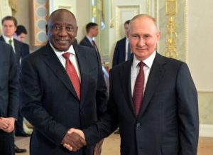 President Putin will not attend Brics summit in South Africa
