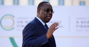 Senegalese President Macky Sall gives up a third term
