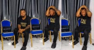 A man who forced himself to cry for seven days to break a record claims he has gone temporarily blind, as a craze for eccentric feats of endurance spreads across Nigeria.