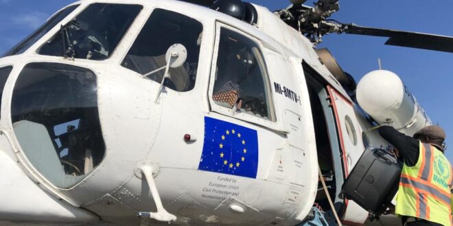 EU launches humanitarian air brigade for DRC