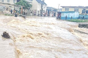 Nigeria: flood sweeps two children away