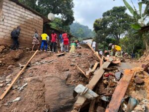 Death toll following landslide in Cameroon rises