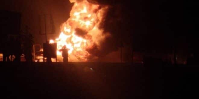 Ghana: fire destroys 8-bedroom house