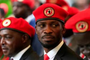 Ugandan security forces block Bobi Wine's party office