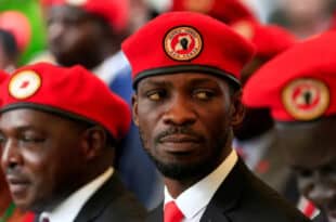 Ugandan security forces block Bobi Wine's party office
