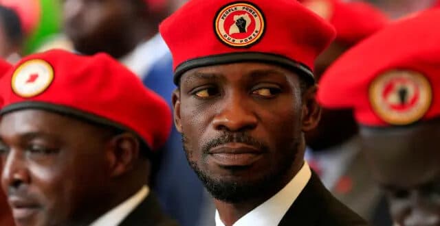 Ugandan security forces block Bobi Wine's party office