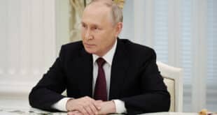 Vladimir Putin accuses the West of creating a “new iron curtain”