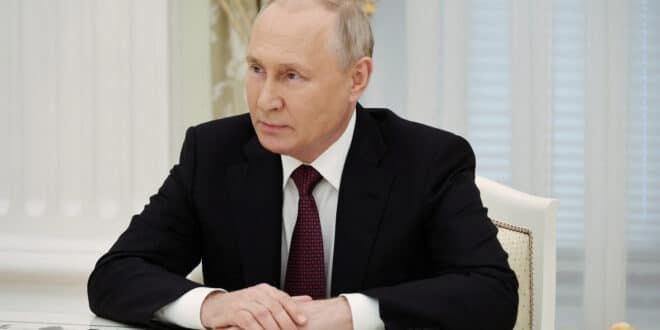Vladimir Putin accuses the West of creating a “new iron curtain”