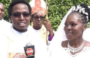 Catholic priest takes wife in Nairobi