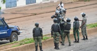 At least 12 journalists arrested in Guinea during a demonstration