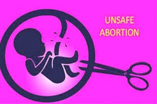 A woman dies following an abortion