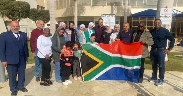 At least 19 South Africans evacuated from war-hit Gaza