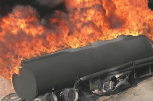 At least 40 dead in Liberian tanker explosion