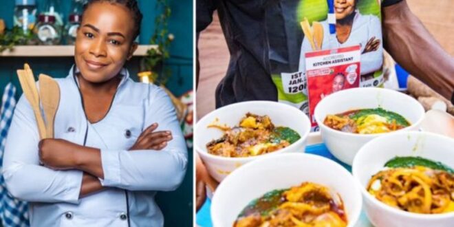 Chef Failatu aims to break the Guinness culinary marathon record