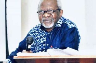 The famous African philosopher passed on