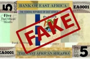 East African bloc rejects common fake currency