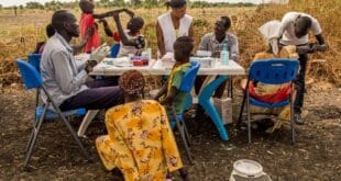MSF said hundreds of children suffer measles in South Sudan