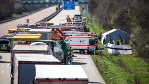 Several dead after bus accident on motorway near Leipzig