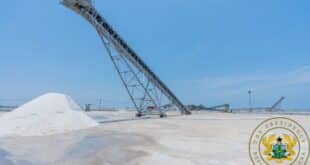 Ghana launches large-scale salt production