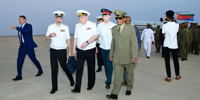 Deputy head of Russian Navy arrives in Eritrea for negotiations