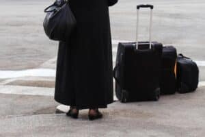 Nun captured on CCTV dumping suitcase with dead friend's bones