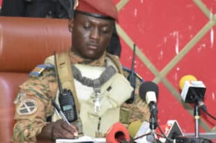 Burkina Faso's military leader to stay in power for five more years