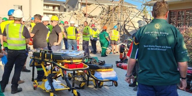 Heavy toll after collapse of multi-storey building in South Africa