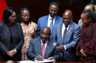 South African president signs controversial health bill